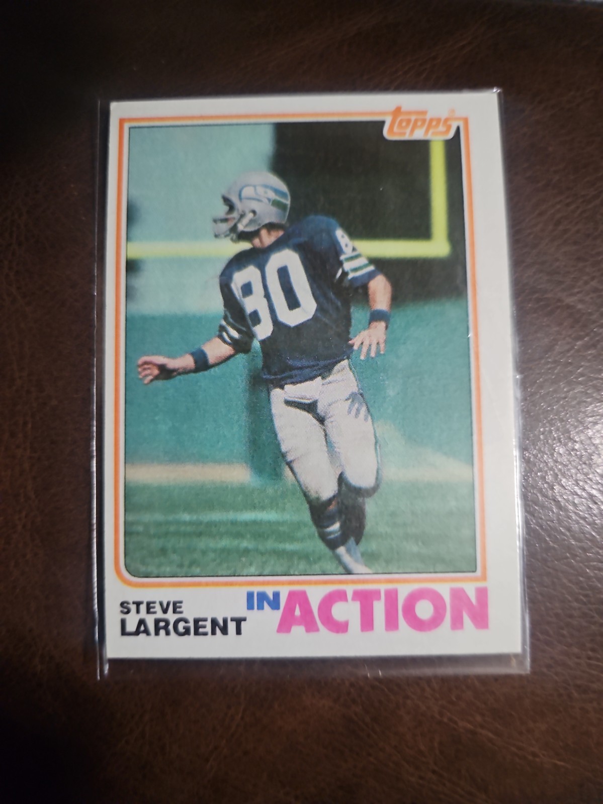 1982 TOPPS FOOTBALL #250 STEVE LARGENT SEATTLE SEAHAWKS HOF  (59)