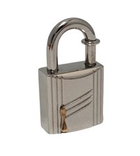 HERMES ANNEE ARBRE Cadena Charm 1998 Silver Metal Bag Charm Pre-owned Unisex