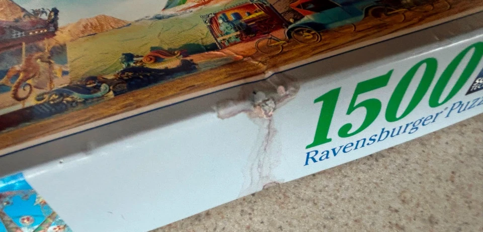 CARNIVAL OF DREAMS (Ravensburger) -- 1500 Piece Jigsaw Puzzle -- Complete - Image 3 of 3