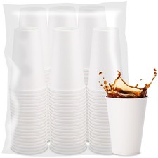Freshware Coffee Cups 16oz 1000 Pack Disposable Paper Hot/Cold Beverage