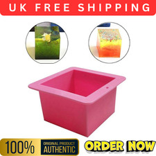 12cm/5" Square Large Cube Silicone Mold Resin Casting Mould Jewelry Making