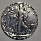 1942 P Walking Liberty Silver Half Dollar 50c Uncirculated Brillant