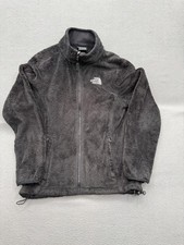 The North Face Jacket Womens Small Black Fleece Full Zip High Pile Lined Soft