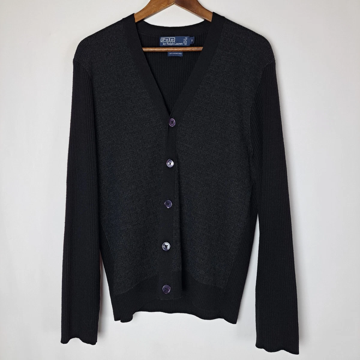Polo Ralph Lauren Black Cardigan Sweaters for Men for sale | eBay
