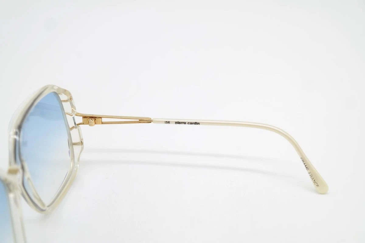 Vintage Sonnenbrille Pierre Cardin CS 140 3 Mehrfarbig Gold Oval sunglasses