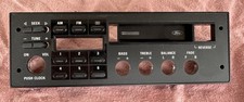 1989 To 94 Ford Lincoln Mercury Cassette Radio Front Control Bezel New Oem 1989 To 94 Ford Lincoln Mercury Cassette Radio Front Control Bezel New Oem