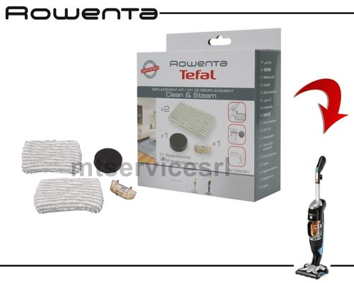 Imetec Set di panni di ricambio per spazzola a vapore Master Vapor Detergent SM03