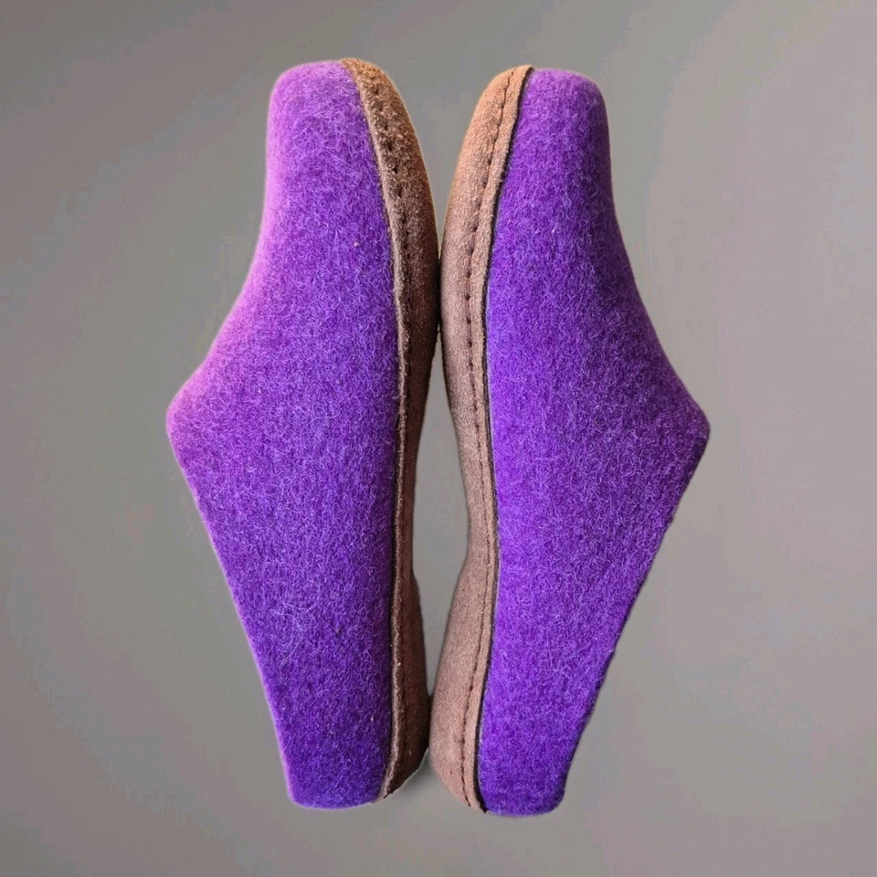 ZAPATILLAS CLÁSICAS WOOLFIT/PÚRPURA (PÚRPURA)/EU TALLA 36/US MUJER 5/USADAS Foto 3 de 4