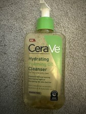 CeraVe Hydrating Foaming Oil Cleanser for Normal to Very Dry Skin , Clear  236ml