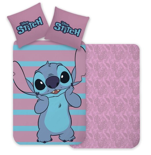 Disney Lilo & Stitch Wende-Bettwäsche 135x200 80x80 Baumwolle Mädchen Bettzeug - Bild 1 von 5