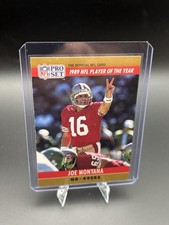 1990 Pro Set - Award Winner Joe Montana #2 Jim Kelly 3,521 yards