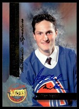 1994-95 Signature Rookies Signatures Milan Hejduk Rookie Auto Pardubice #69