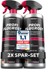 Prinox Profi Flugrostentferner Spray 2 X 550Ml - Entfernt Hartnäckigen Flugrost 