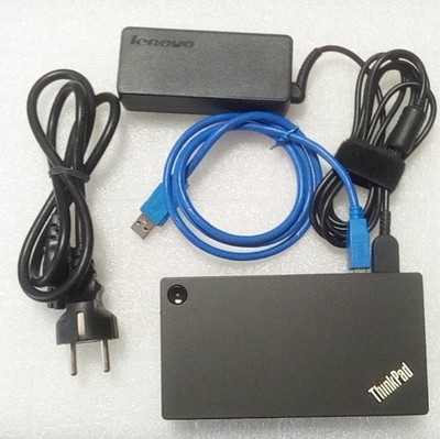 Lenovo ThinkPad Ultra Dock USB 3.0 (Typ. 40A8) Dockingstation mit Zubehör
