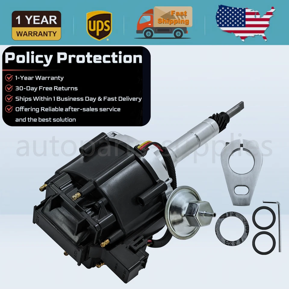 Novo distribuidor HEI 2896516-BLK para 1942-61 Chevy 216/235/261 em linha reta 6 - Imagem 2 de 4