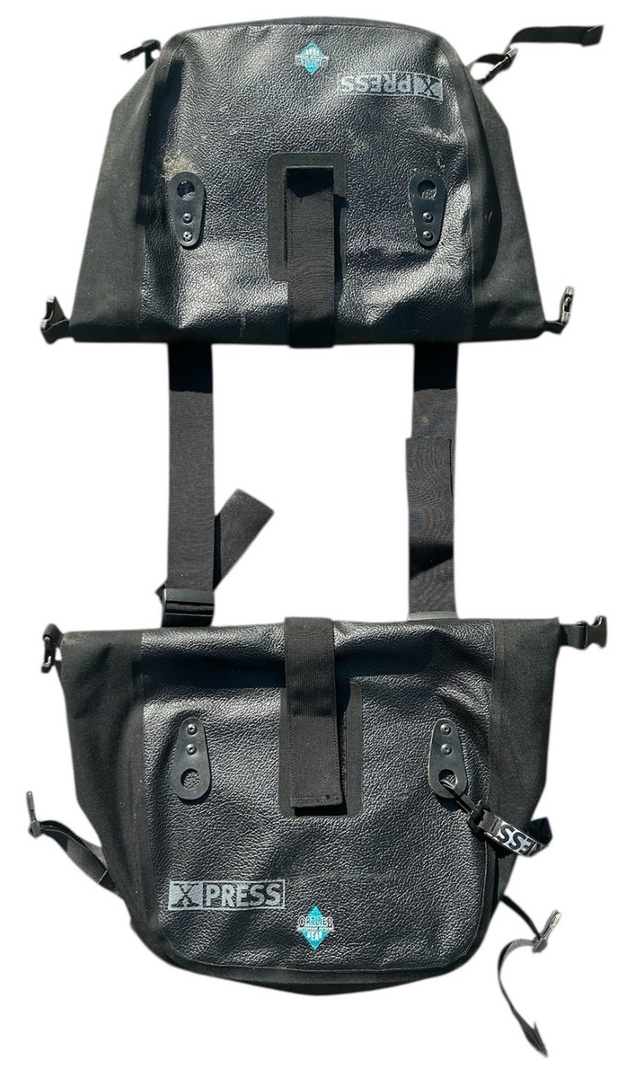 Ortlieb X-Press Black Waterproof Messenger Bag - Lot Of (2