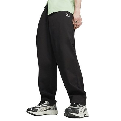 PUMA Better Classics Woven Pants Mens Black Casual Athletic Bottoms 62425901