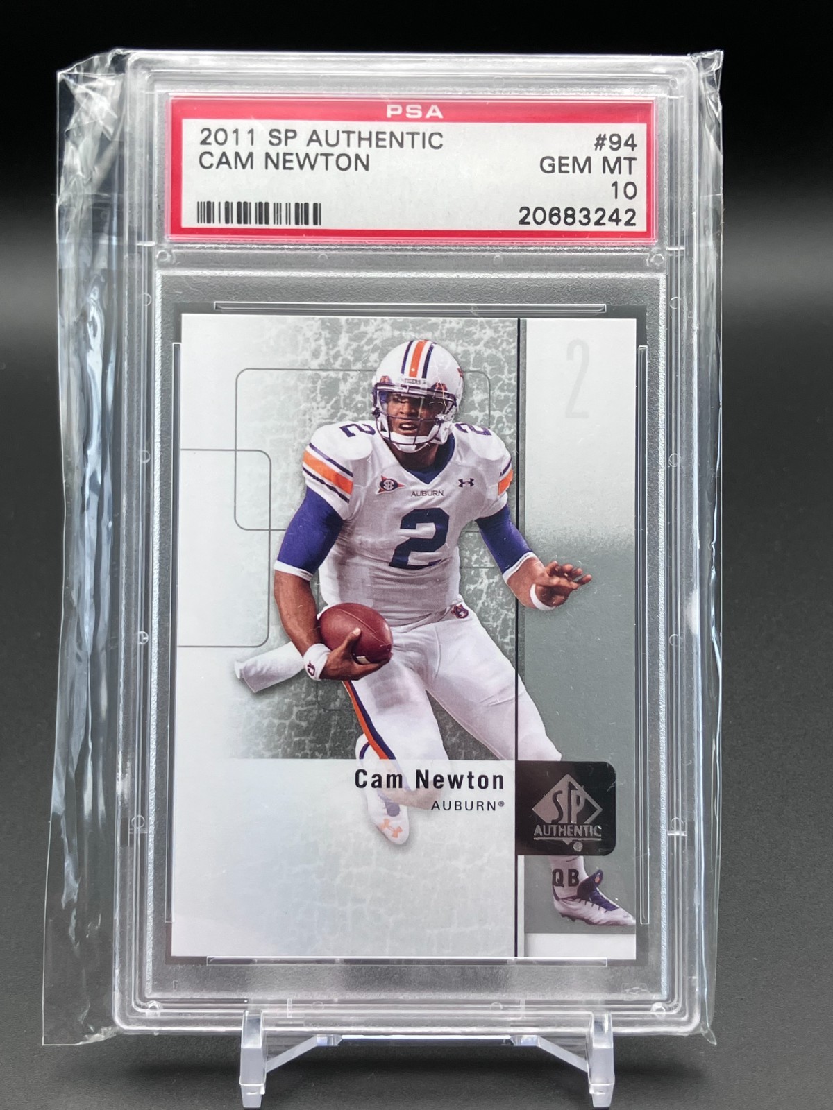 Cam Newton SP Authentic #94 Base