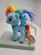 Rainbow Dash Ty My Little Pony 8" Plush Stuffed Animal Doll Hasbro 2015 READ