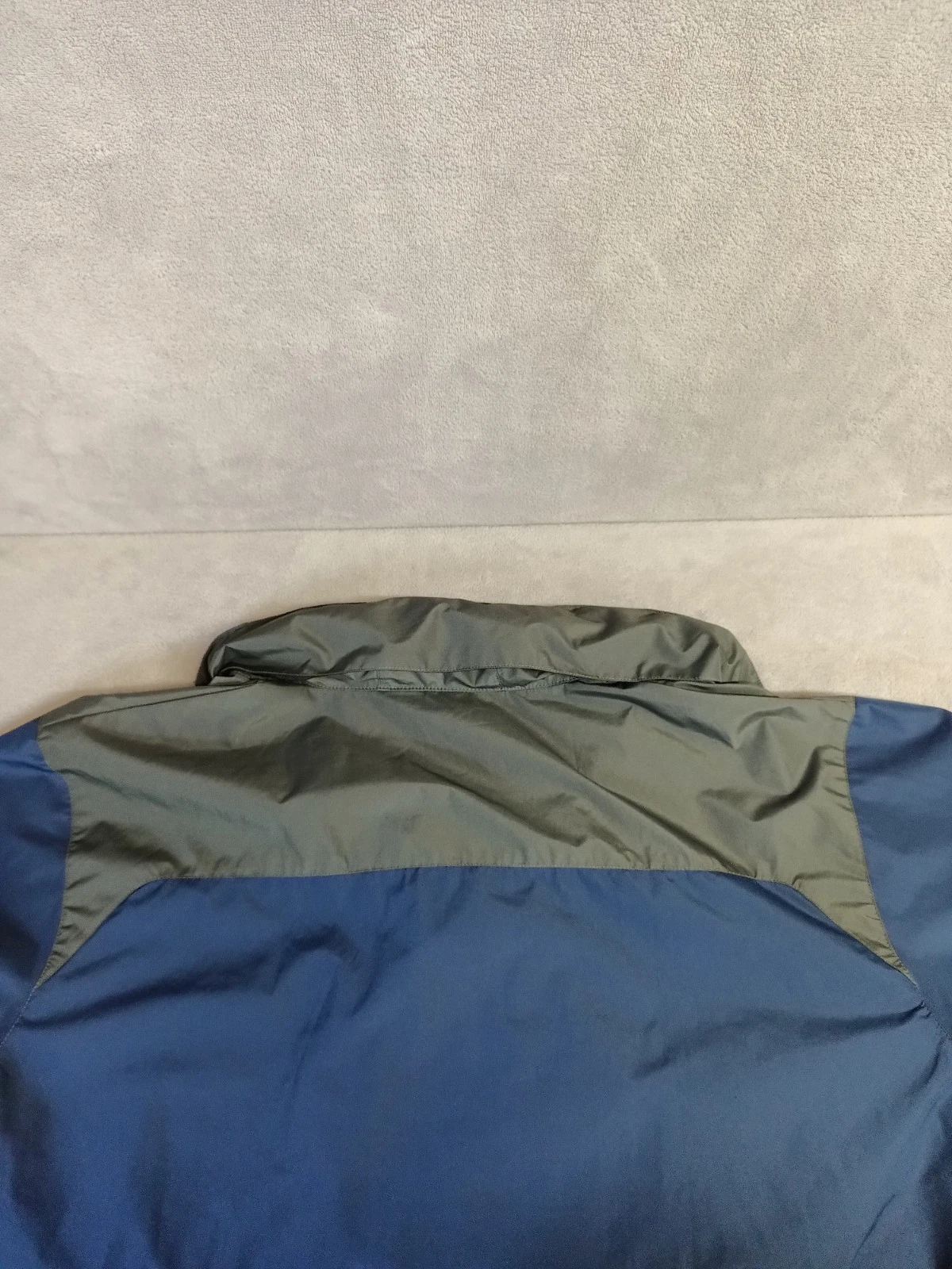 Frogg Toggs Rain Jacket Men's XL /XXL Blue Gray Hooded Packable Full Zip image 12