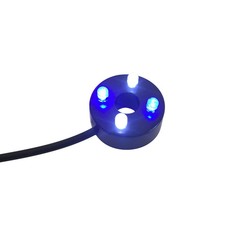 White Blue Underwater 4-LED Light Ring For Fo...
