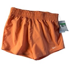 Nike Dri Fit Running Shorts Peach Orange Kids XL Training Athletic Shorts NEW