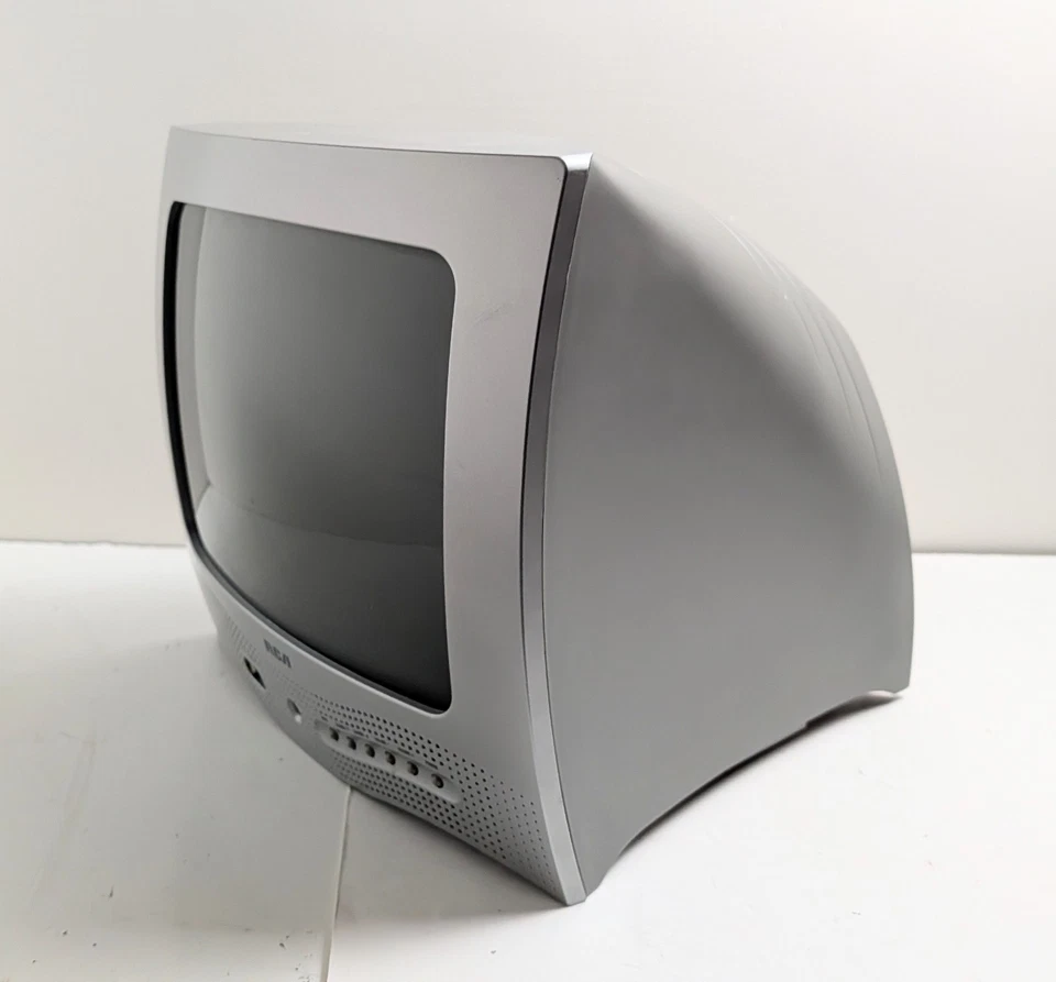 RCA E13320 13” Retro Gaming CRT TV Television No Remote Tested Ships Free - Image 3 of 4