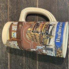 Anheuser Busch National Historical Landmark Series B Beer Stein Clydesdales