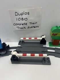LEGO DUPLO 10810 Push Train Track System Complete Railroad Train Set