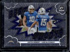 2025 Donruss Optic Justin Herbert/Ladd McConkey Base (RAW)
