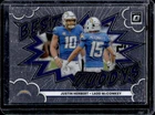 2025 Donruss Optic Justin Herbert/Ladd McConkey Base (RAW)