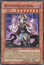 YuGiOh Reptilianische Vaskii ABPF-DE018 Rare Light Played 1st