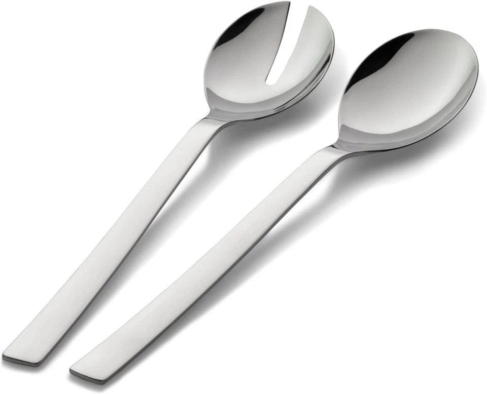 WMF Nuova - Cubiertos Ensalada 30 cm 2 Piezas , Acero Inoxidable Pulido Cromarga - Imagen 2 de 4