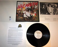 Nazareth Malice in Wonderland Bernie G 1st '80 USA Analog Mint Ultrasonic CLEAN