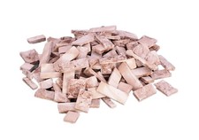 Melody Jane Dolls House Miniature Flooring Brown Cut Stone Veneer Brick Pathing