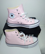 Converse Chuck Taylor All Star Eva Lift Pink Platform Shoes Kid Size 7 A11831F