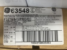 GE 63548 F32T8/841/برو/EC 4ft T8 Fluorescent مصباح 32W 4100K غطاء of 36