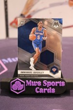 Immanuel Quickley RC Silver 2020-2021 Mosaic