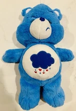 Care Bear Grumpy Bear Blue Plush just Play 2017