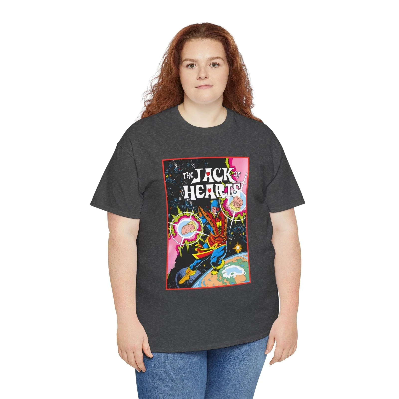 Jack of Hearts T-Shirt - Marvel Comics - Avengers - She-Hulk Beau - Zero Fluid