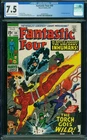 FANTASTIC FOUR  # 99  Awesome INHUMANS Cover! CGC 7.5 HIGH Grade!     4645845022