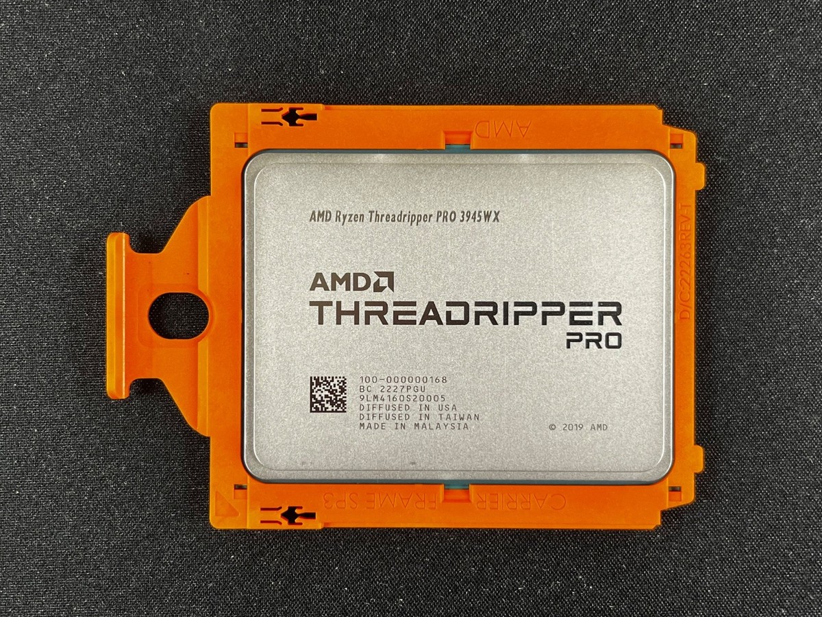 【本体のみ】AMD Ryzen Threadripper PRO 3945WX AMD Ryzen Threadripper Pro 3945WX 12-Core 4.0GHz Processor