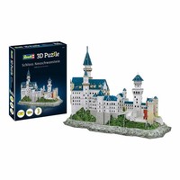 Revell 3D Puzzle Schloss Neuschwanstein, 121 Teile, Ab 10 Jahren, 00205
