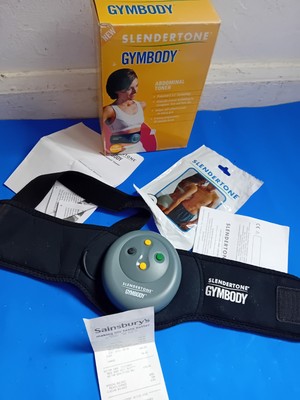 SLENDERRTONE Gymbody ABDOMINAL TONER Bauchmuskeln Firm Fitness Training *nie benutzt*