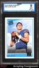 2018 Donruss #304 Josh Allen RC RATED ROOKIE ISA 9 MINT BILLS