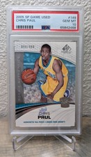 CHRIS PAUL RC 2005 SP Game Used #149 /999 PSA 10 GEM MINT HOF NBA Basketball