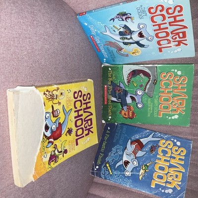 Shark School Fin-Tastic Collection Books #5,#6,The Not Who Cried,DeepSeaDisaster
