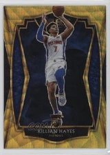 2020-21 Panini Select Premier Level Gold Wave Prizm Killian Hayes Rookie RC ne1