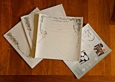 Lot of 3 Creative Memories NEW SEALED 12x12 The Wedding Pages Fit CM-12B CM-12