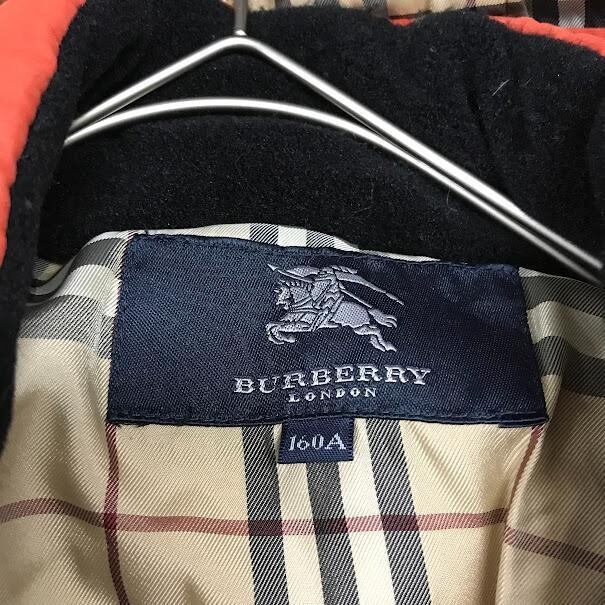 バーバリーロンドン 160A ダウン バーバリーロンドン 160A ダウン バーバリー Burberry London